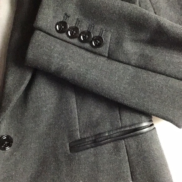 Banana Republic Faux Trim Blazer Size 4 - Picture 5 of 8